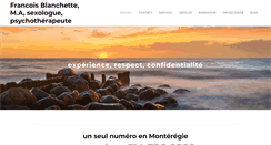 Desktop Screenshot of francoisblanchette.com